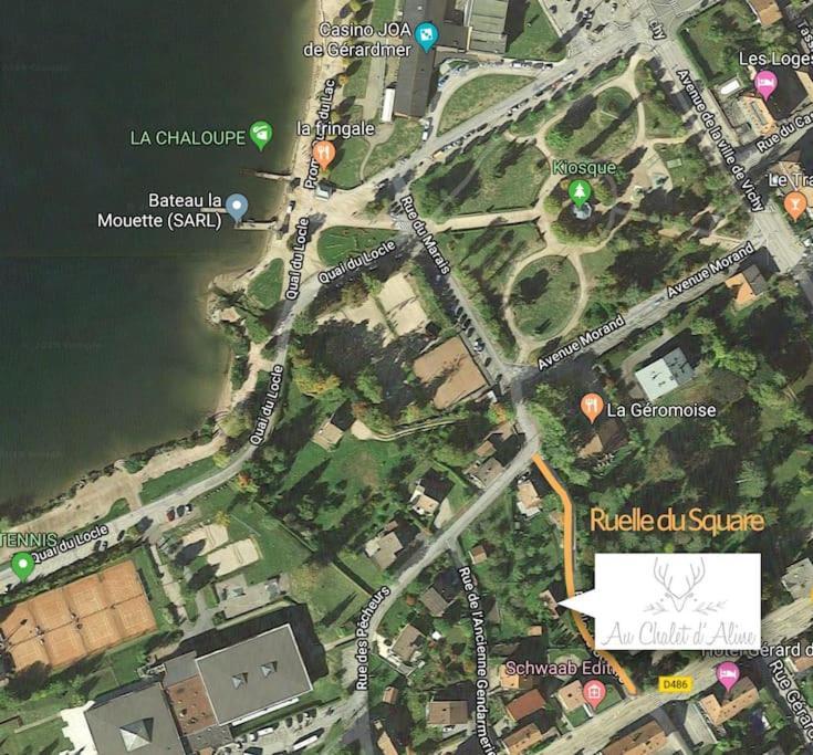 Au Chalet D'Aline - Atypique Pour 4 Personnes Gérardmer Buitenkant foto